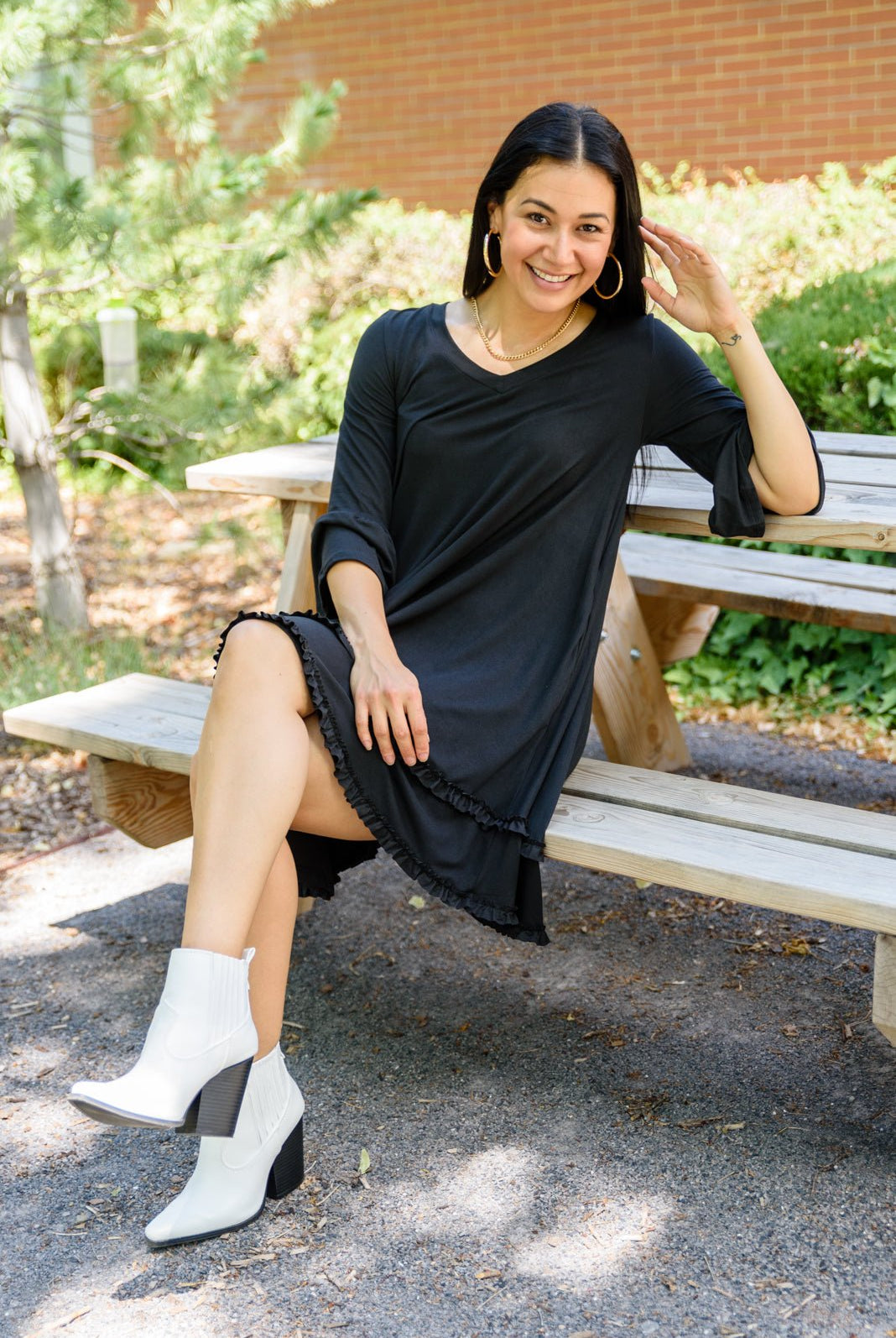 Coast Dress in Black (Online Exclusive) - Uptown Boutique Ramona