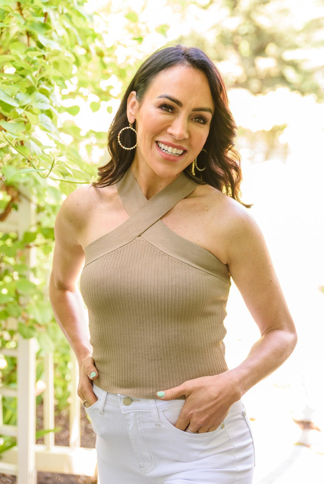 Crossways Halter Top (Online Exclusive) - Uptown Boutique Ramona