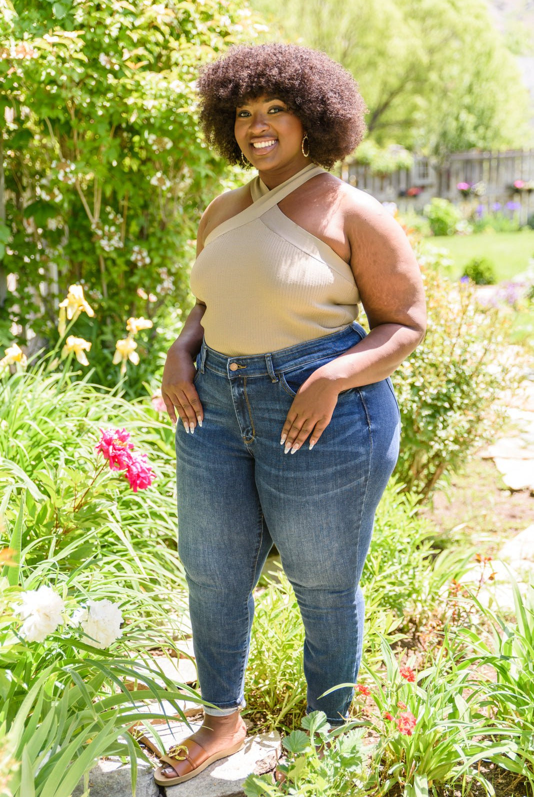 Crossways Halter Top (Online Exclusive) - Uptown Boutique Ramona