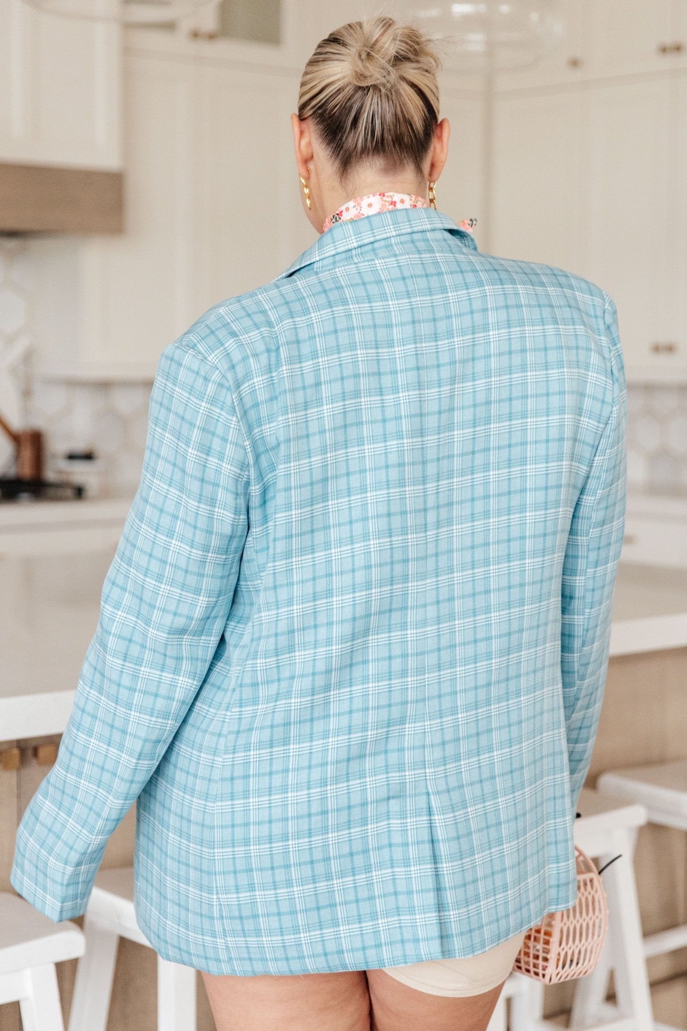 Fetch My Briefcase Plaid Blazer (Online Exclusive) - Uptown Boutique Ramona