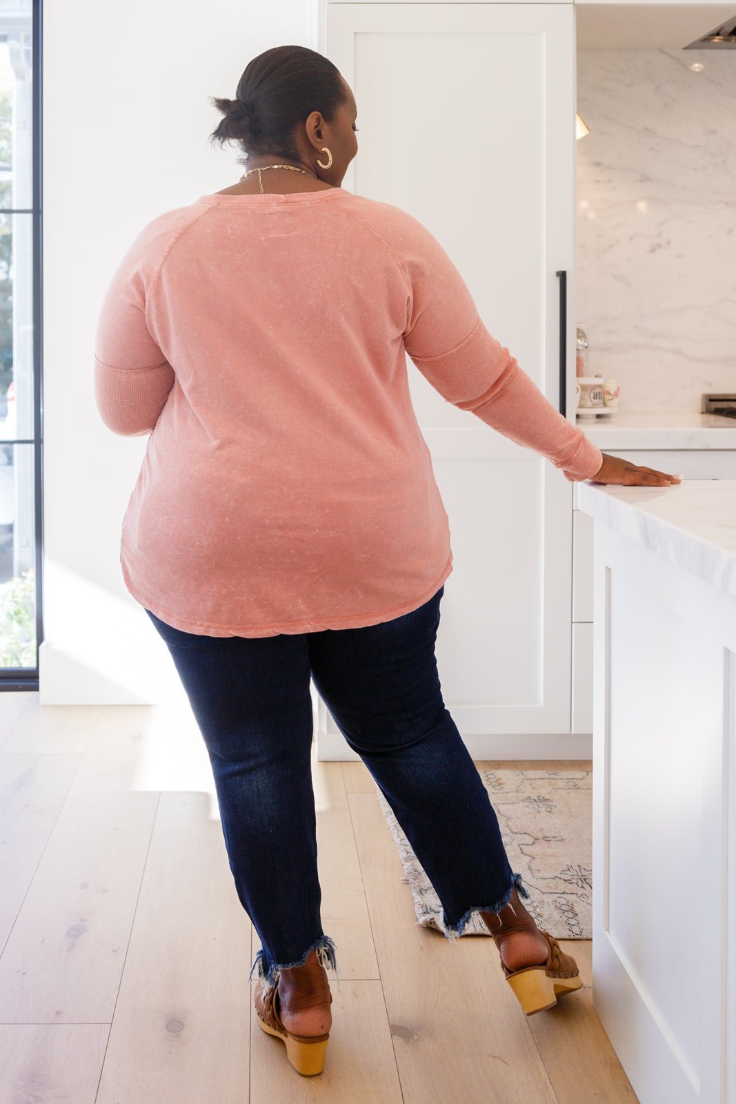 Fun Beginnings Raglan Top In Dusty Mauve (Online Exclusive) - Uptown Boutique Ramona