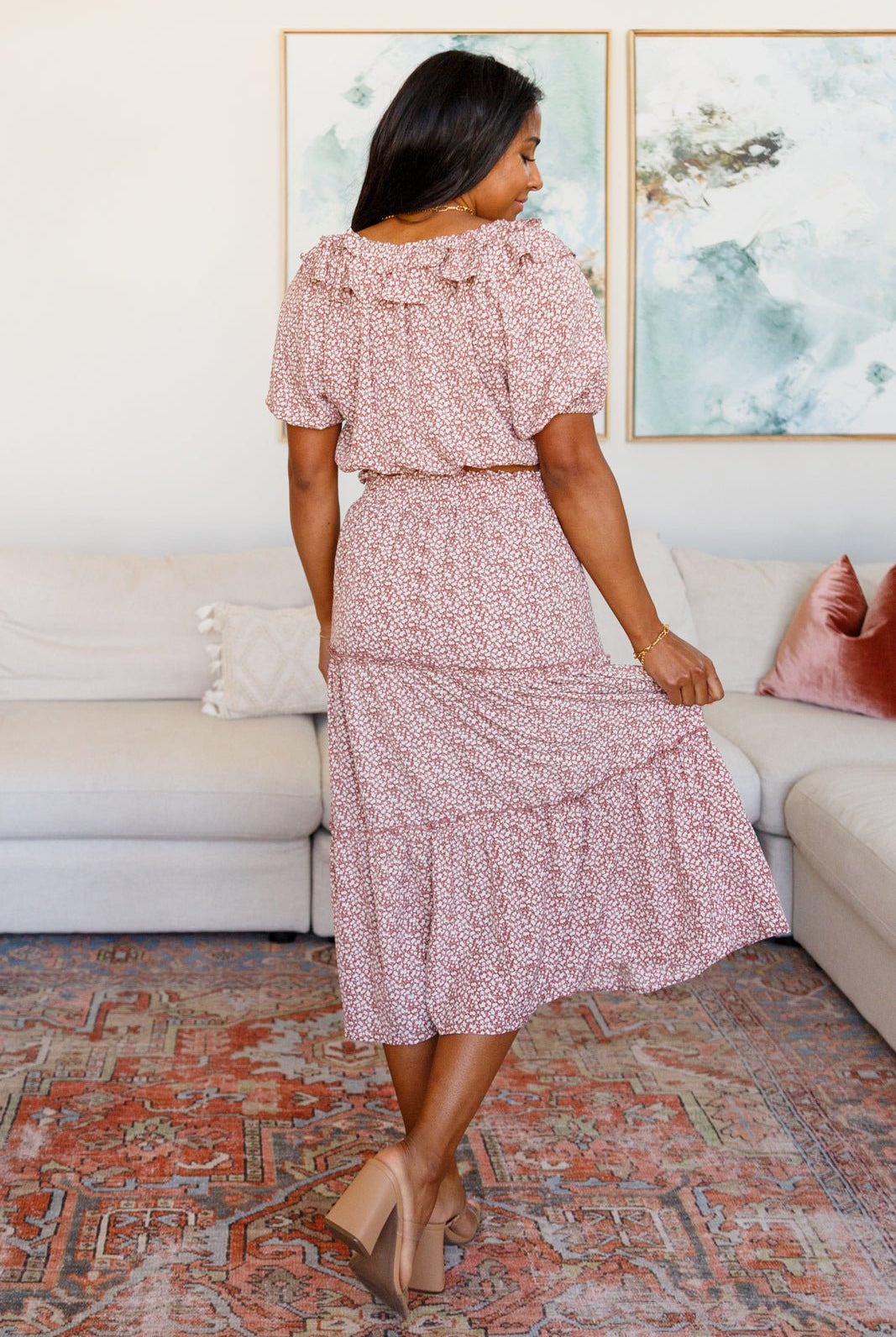 Golden Hour Top in Rose (Online Exclusive) - Uptown Boutique Ramona