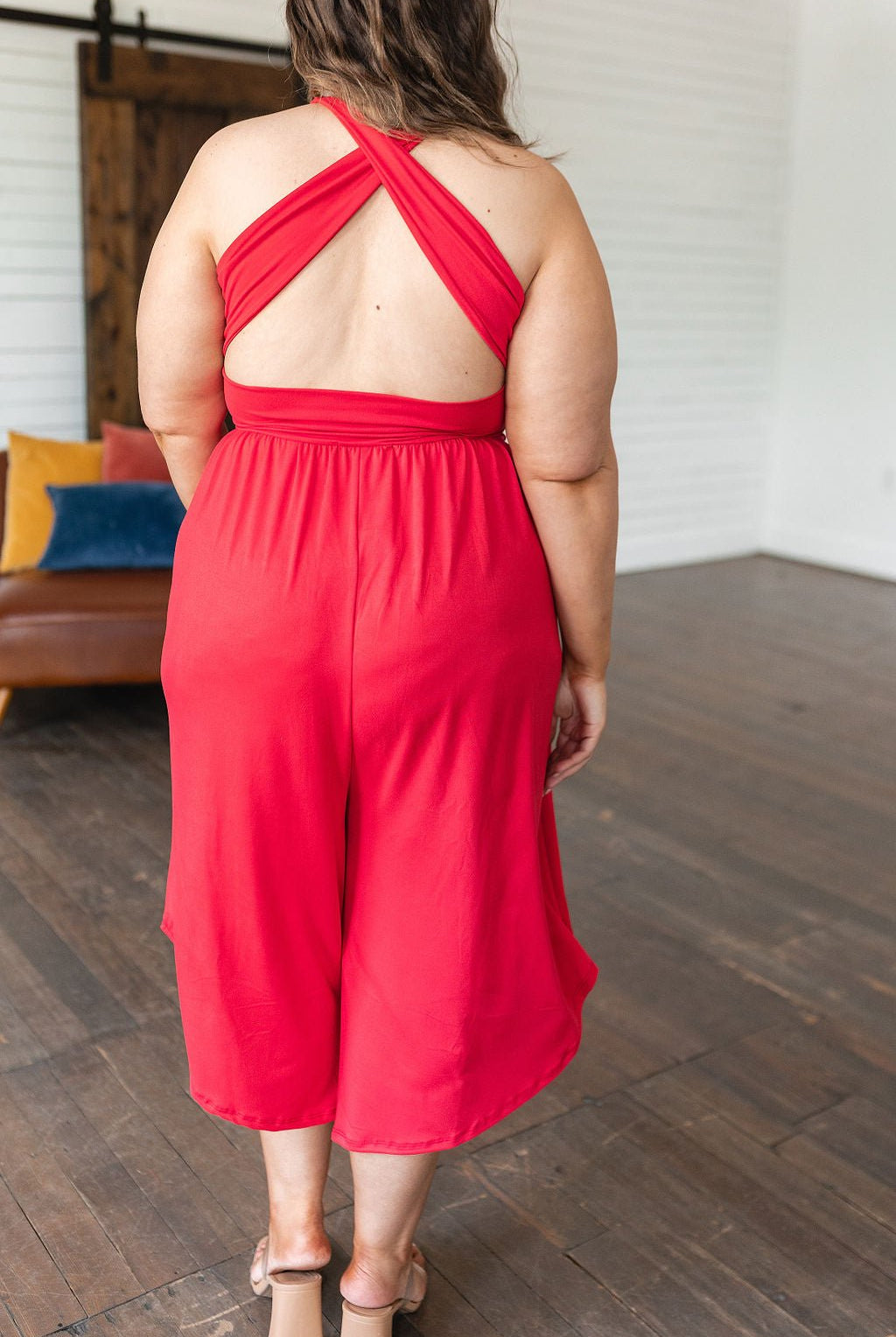 Good Idea Jumpsuit in Red (Online Exclusive) - Uptown Boutique Ramona