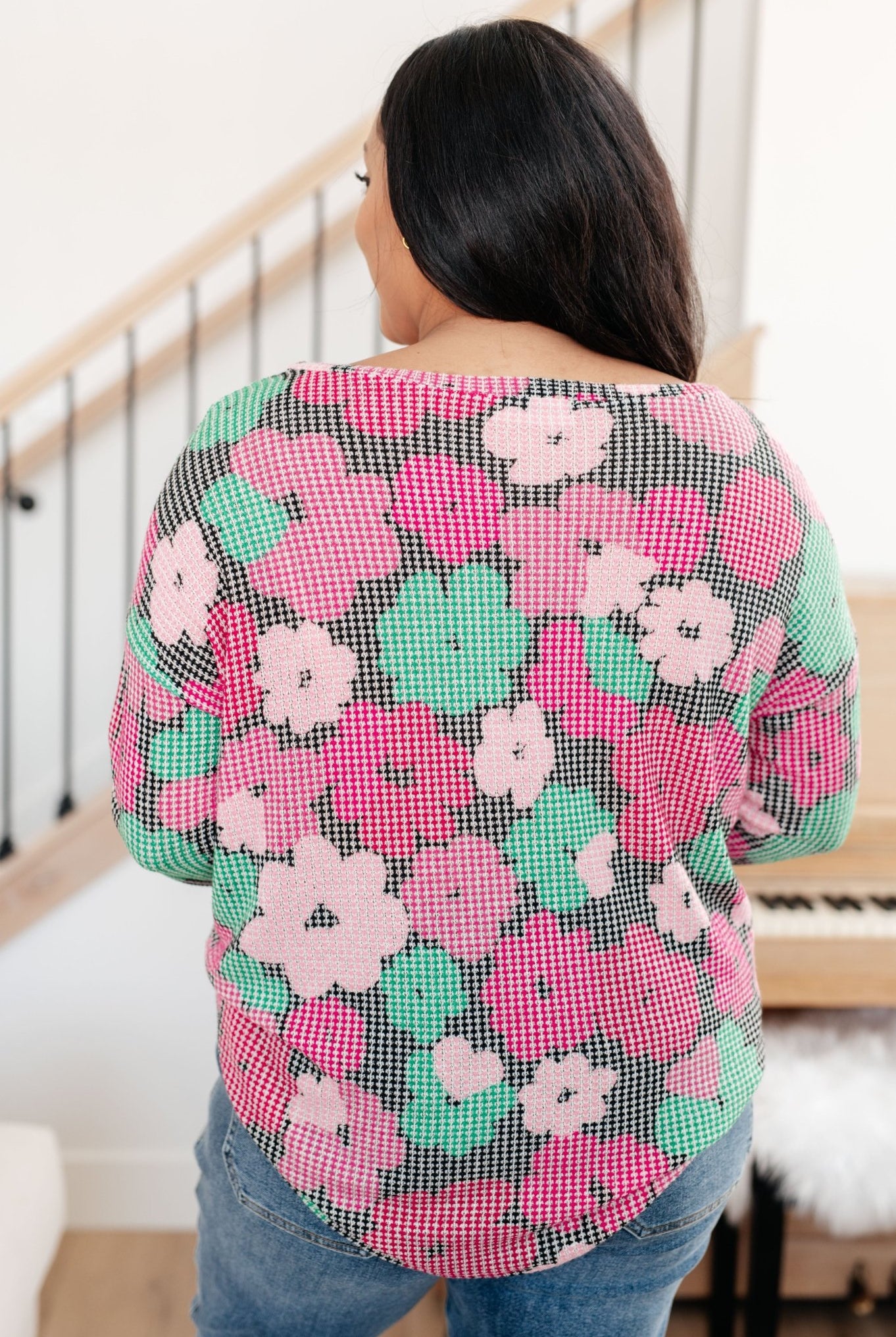 Group Chat Floral Top (Online Exclusive) - Uptown Boutique Ramona
