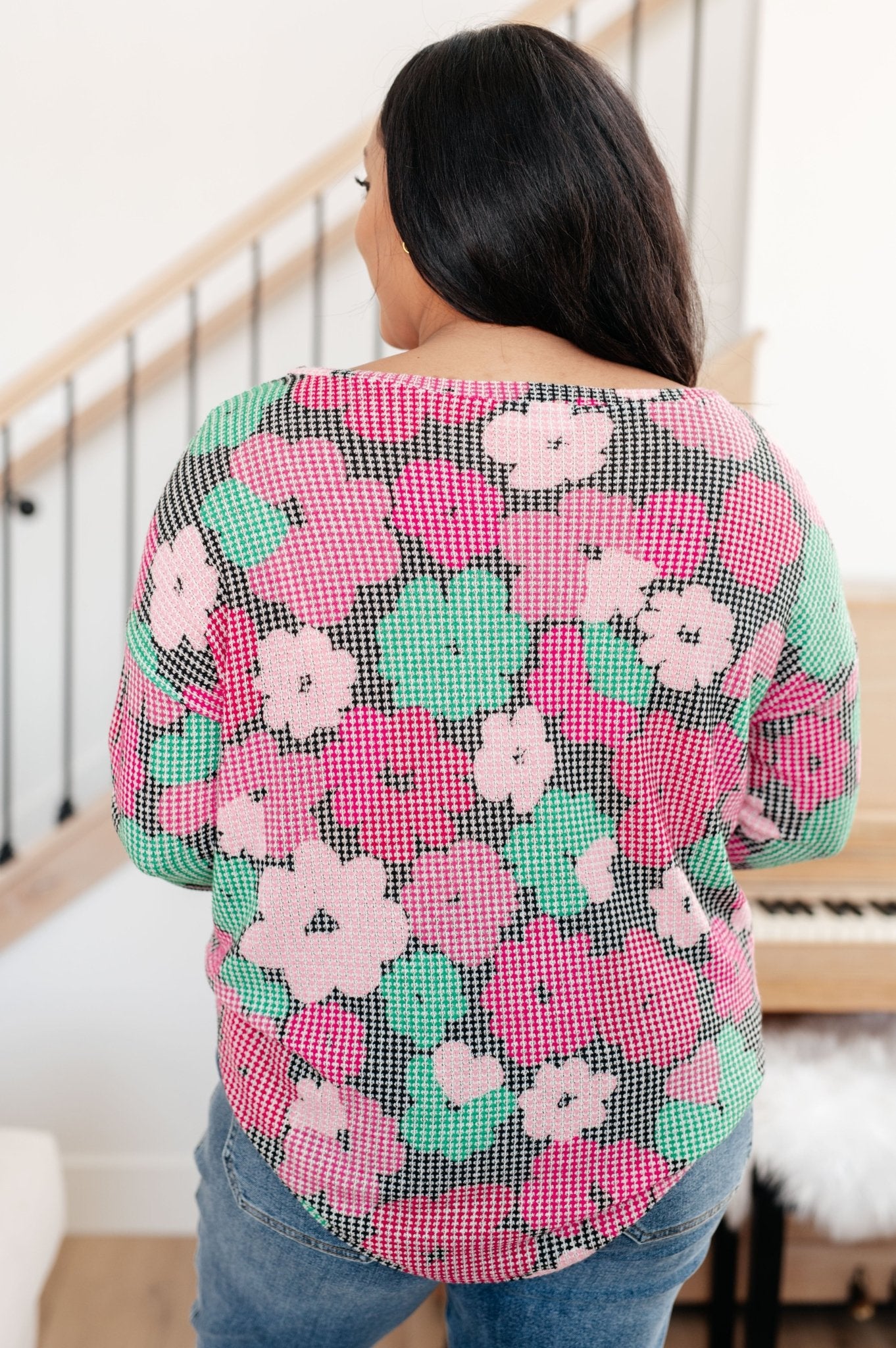Group Chat Floral Top (Online Exclusive) - Uptown Boutique Ramona