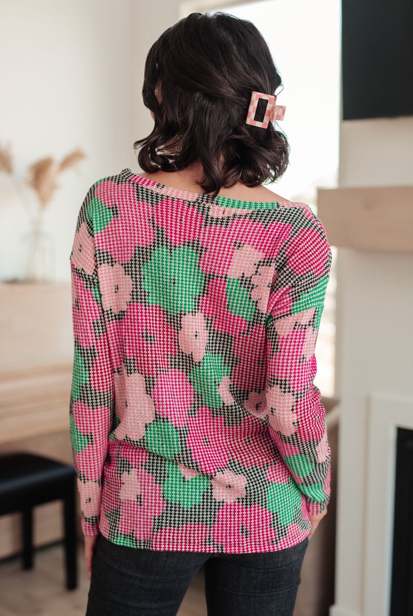 Group Chat Floral Top (Online Exclusive) - Uptown Boutique Ramona