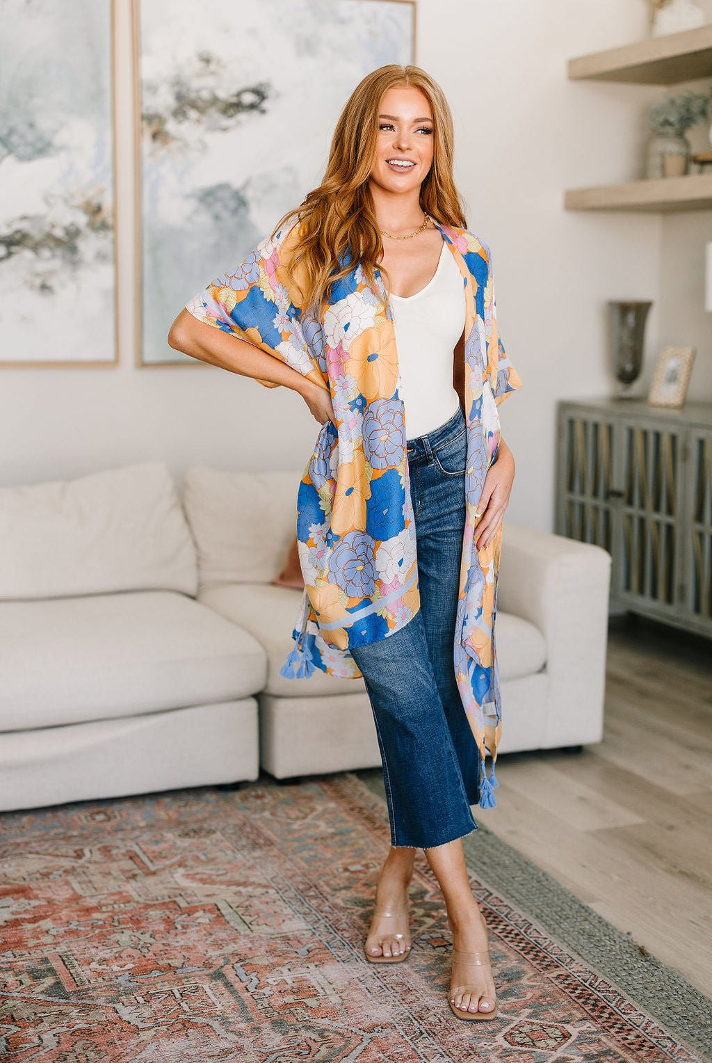 Hayes High Rise Wide Leg Crop Jeans - Uptown Boutique Ramona