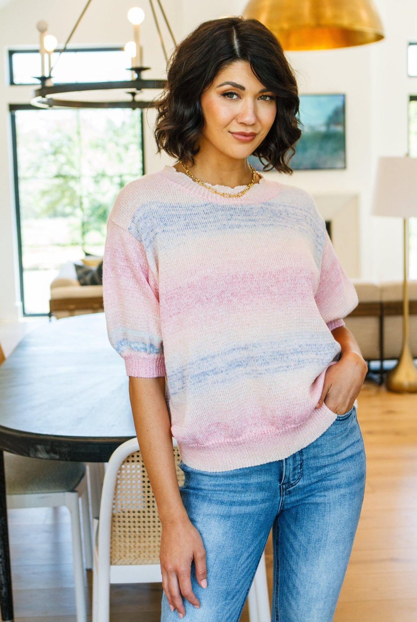 I'll Never Stop Striped Sweater (Online Exclusive) - Uptown Boutique Ramona