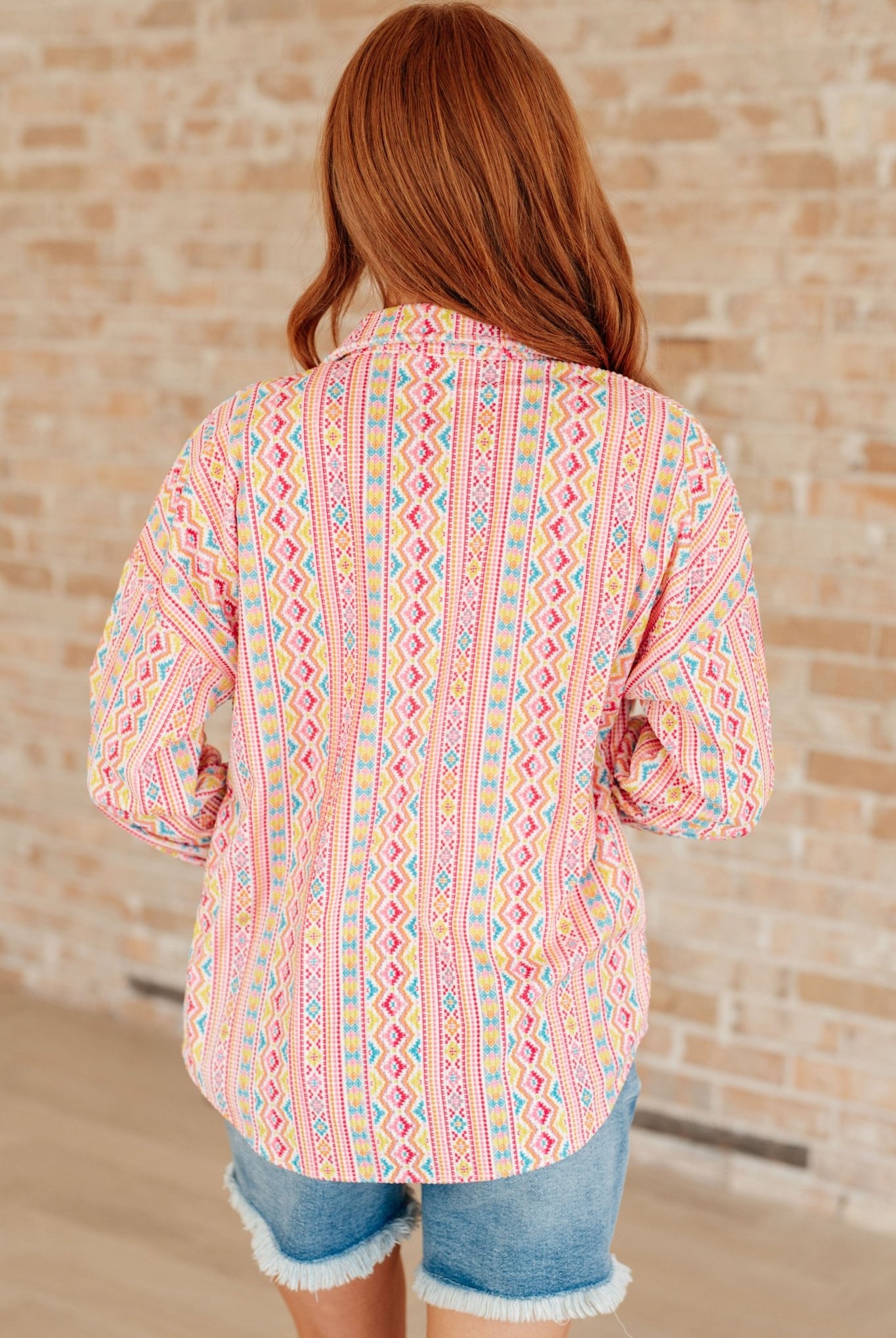 Imagine When Corduroy Button Down (Online Exclusive) - Uptown Boutique Ramona