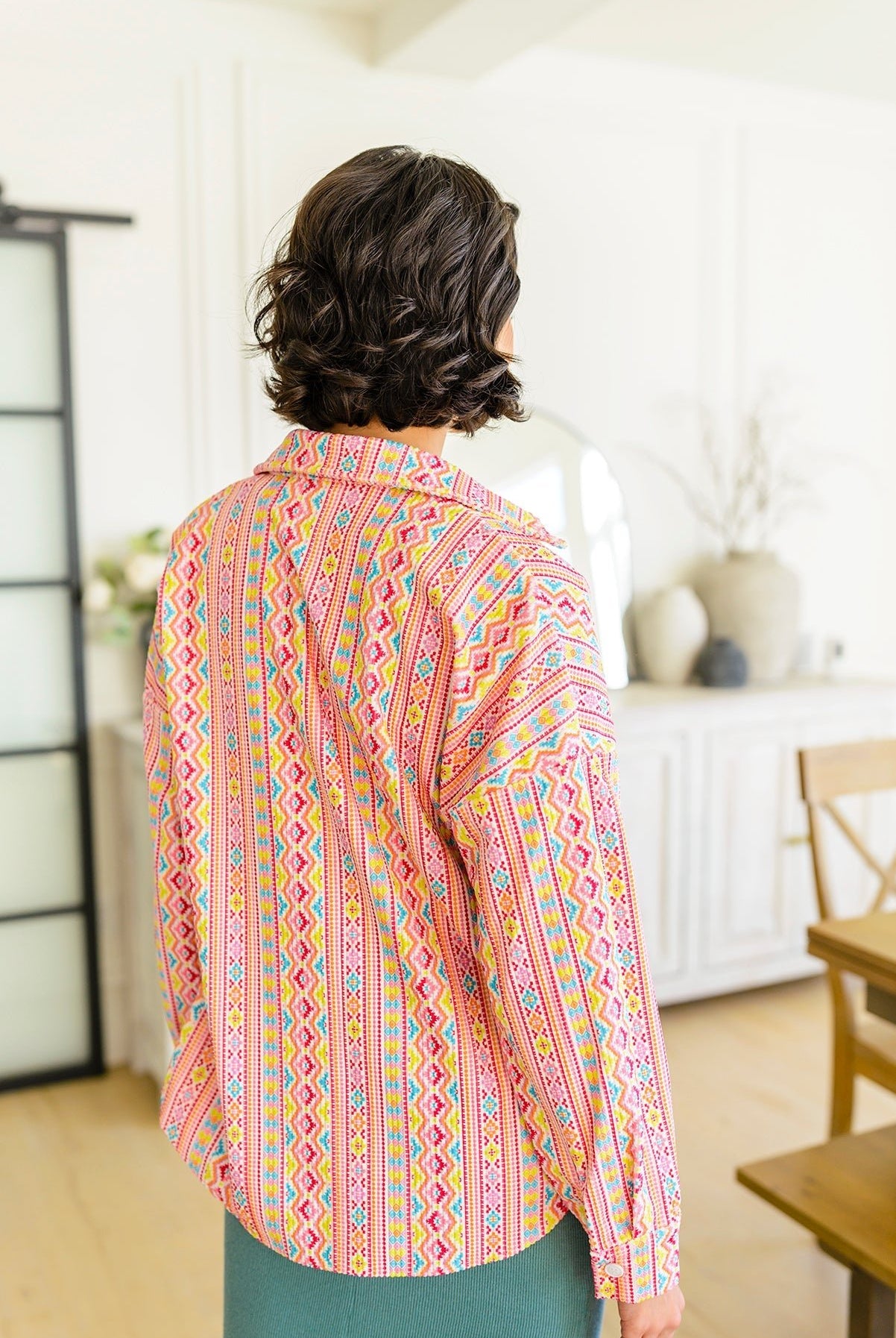 Imagine When Corduroy Button Down (Online Exclusive) - Uptown Boutique Ramona
