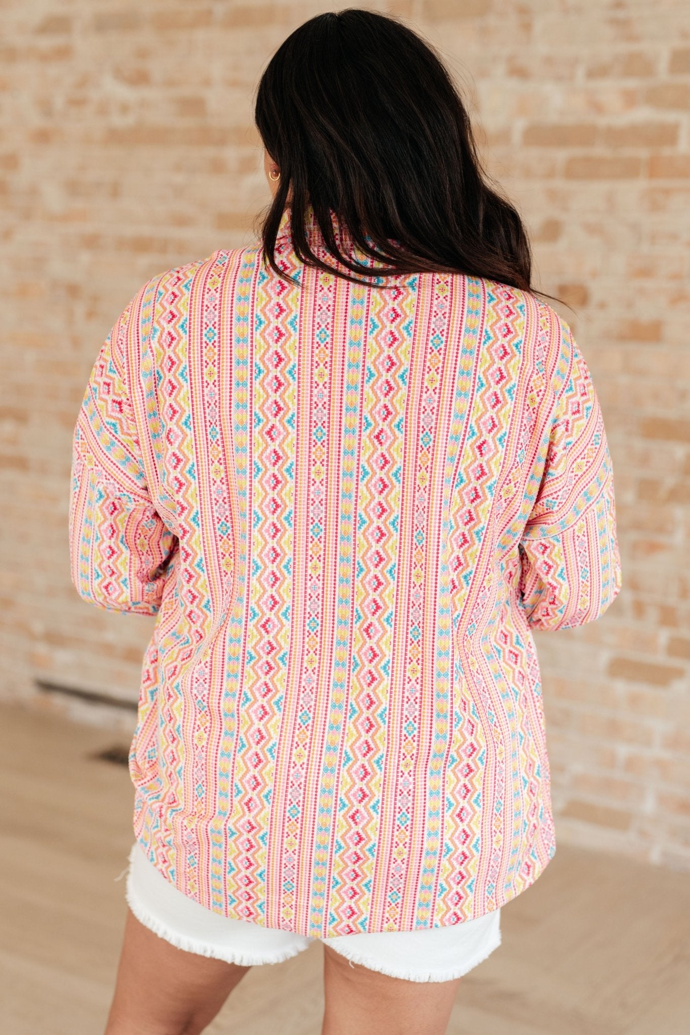 Imagine When Corduroy Button Down (Online Exclusive) - Uptown Boutique Ramona