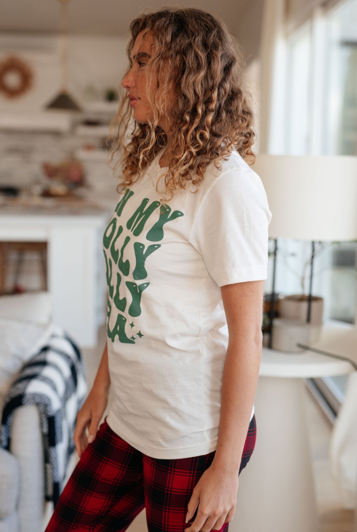 In My Holly Jolly Era Graphic Tee (Online Exclusive) - Uptown Boutique Ramona