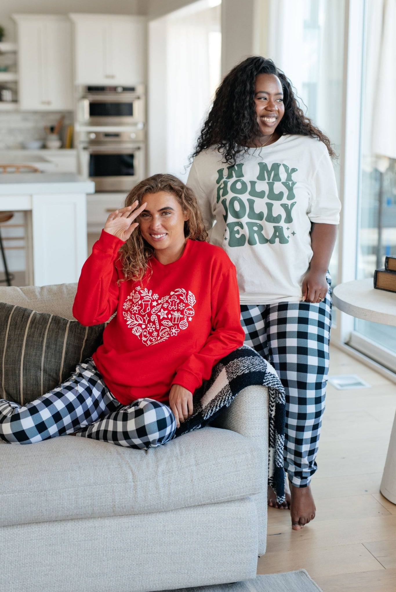 In My Holly Jolly Era Graphic Tee (Online Exclusive) - Uptown Boutique Ramona