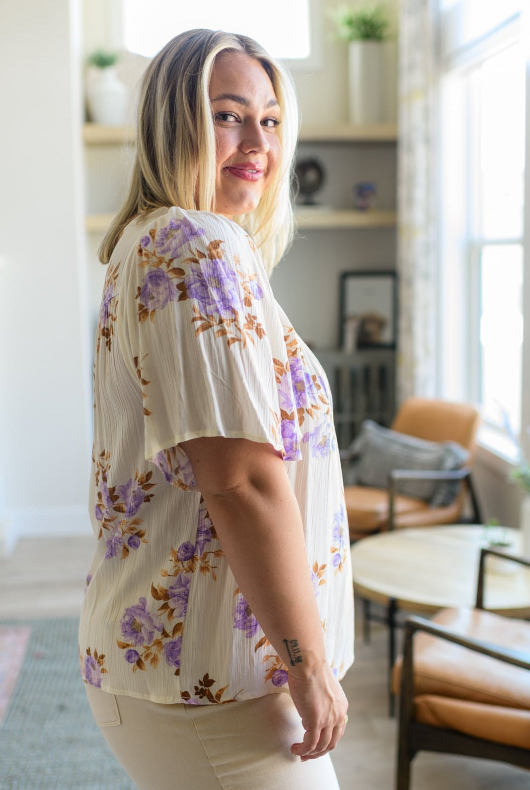 Lavender Haze Blouse (Online Exclusive) - Uptown Boutique Ramona