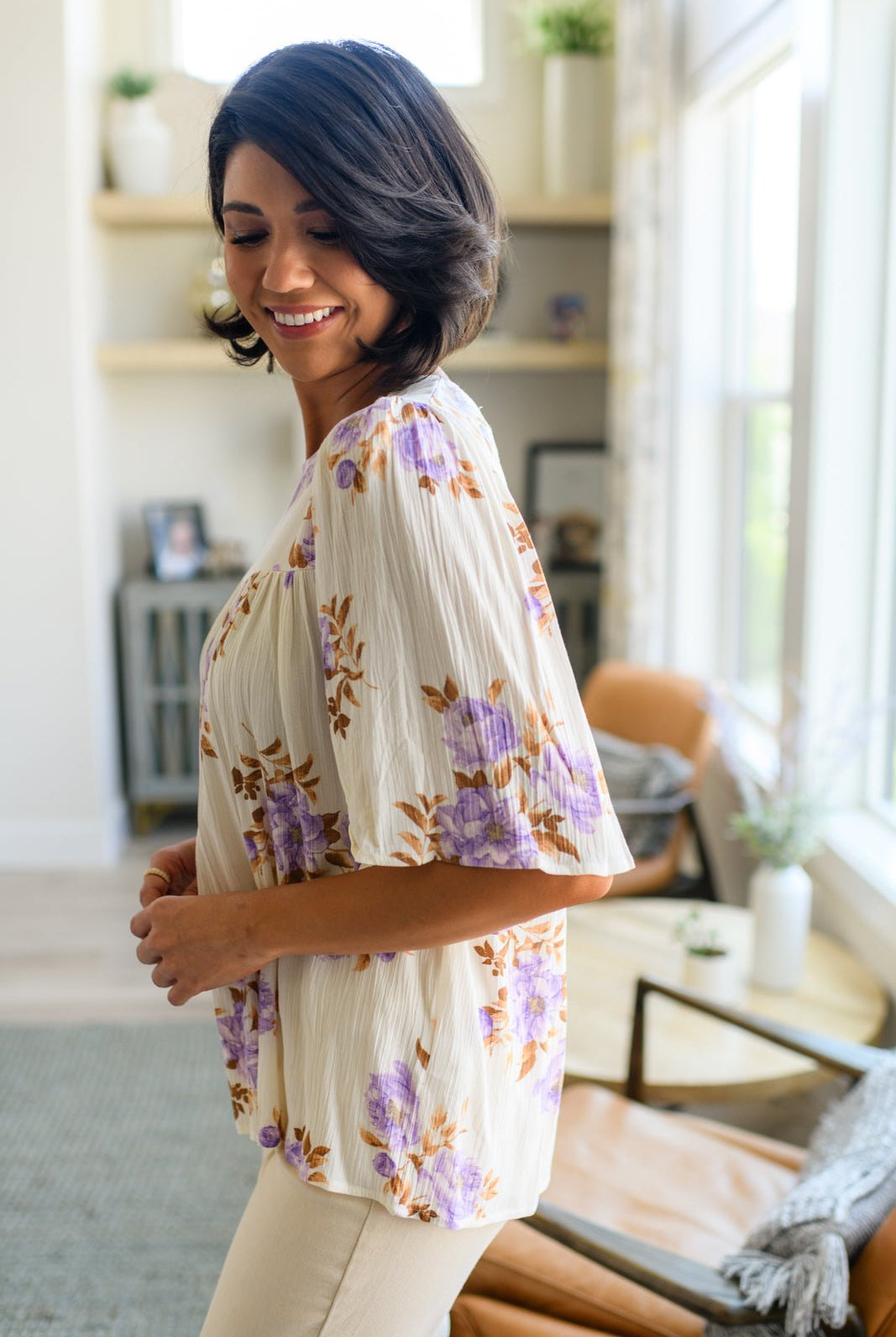 Lavender Haze Blouse (Online Exclusive) - Uptown Boutique Ramona