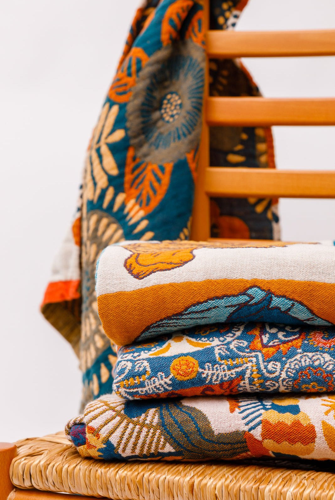 Luxury Beach Towel in Bird Of Paradise - Uptown Boutique Ramona
