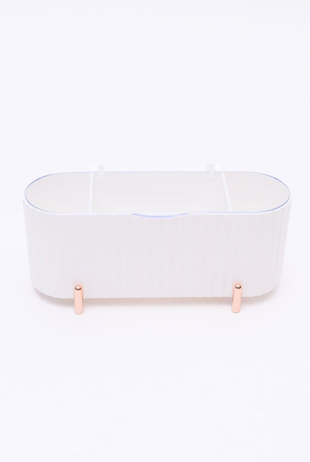 Mini Beauty Organizer in White (Online Exclusive) - Uptown Boutique Ramona