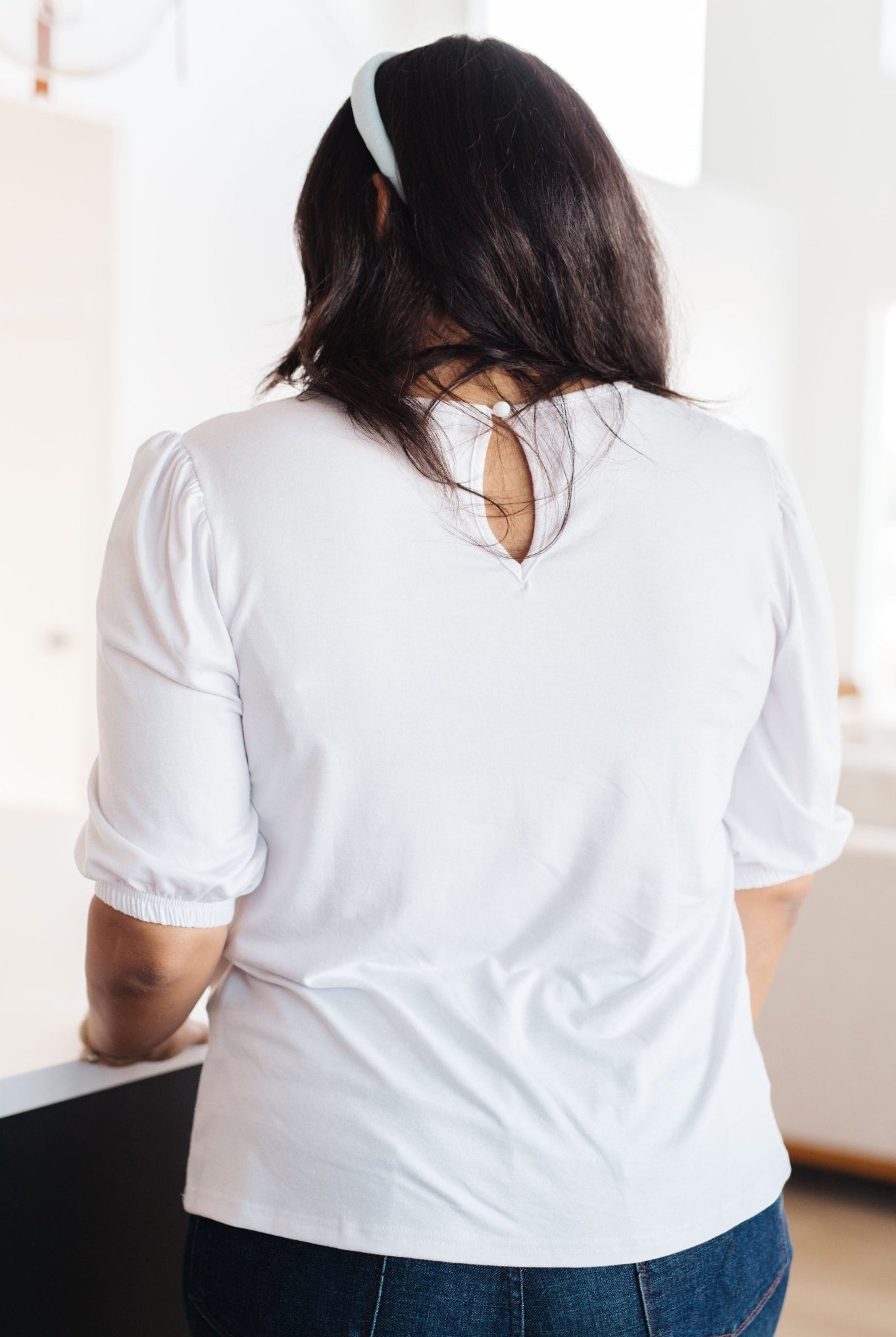 New Days Ahead White Blouse (Online Exclusive) - Uptown Boutique Ramona