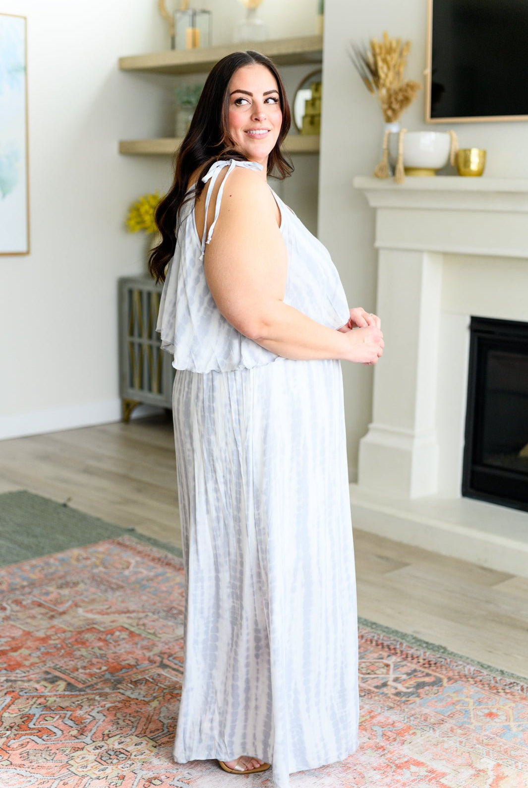 No More Grey Skies Maxi Dress - Uptown Boutique Ramona