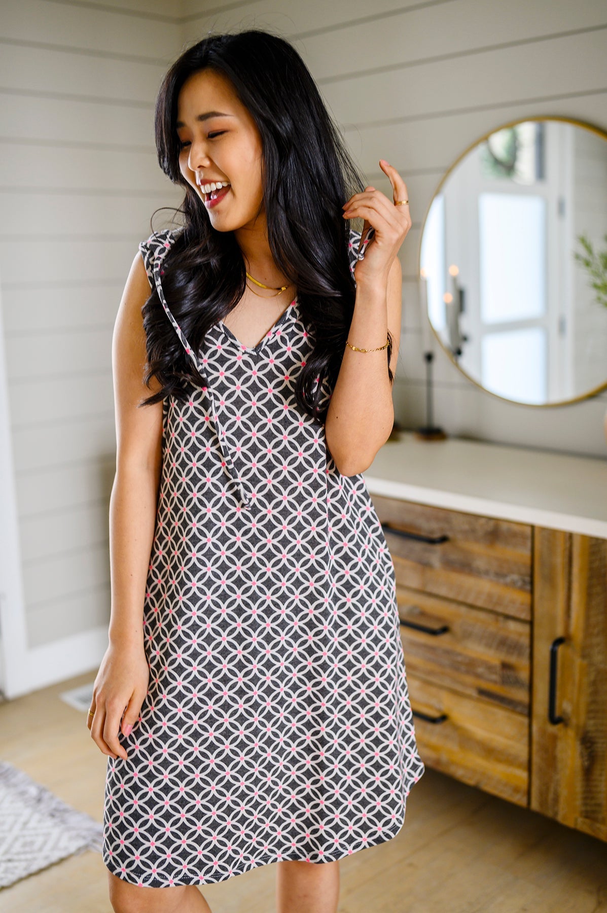 Pump Me Up Hooded Dress (Online Exclusive) - Uptown Boutique Ramona