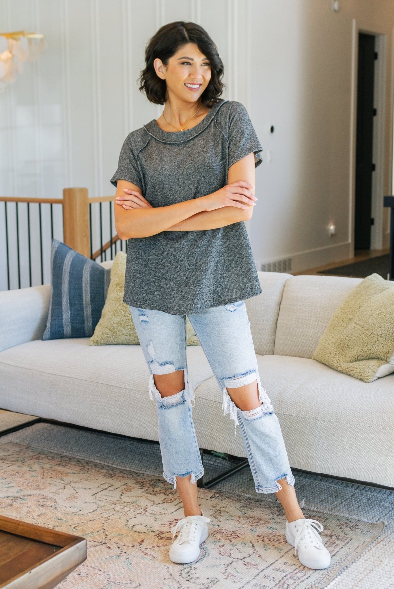 Run With It Top (Online Exclusive) - Uptown Boutique Ramona