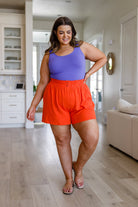 A Little Lazy High Rise Linen Shorts - Uptown Boutique Ramona