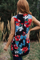 A Rose By Any Other Name Sleeveless Top (Online Exclusive) - Uptown Boutique Ramona