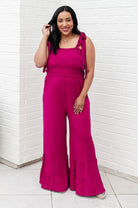Almost Available Flared Jumpsuit - Uptown Boutique Ramona