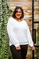 Along The Way Top In White (Online Exclusive) - Uptown Boutique Ramona