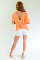 Back At It Twisted Back Top (Online Exclusive) - Uptown Boutique Ramona