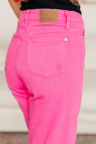 Barbara High Rise Garment Dyed 90's Straight Jeans (Online Exclusive) - Uptown Boutique Ramona