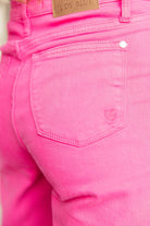 Barbara High Rise Garment Dyed 90's Straight Jeans (Online Exclusive) - Uptown Boutique Ramona