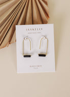 Black Onyx Drop Earring - Uptown Boutique Ramona