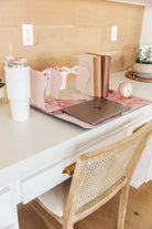 Boss Babe Expanding Desk Organizer in Pink (Online Exclusive) - Uptown Boutique Ramona