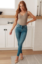 Bryant High Rise Thermal Skinny Jean (Online Exclusive) - Uptown Boutique Ramona
