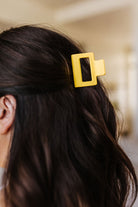 Claw Clip Set of 4 in Lemon (Online Exclusive) - Uptown Boutique Ramona