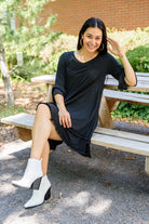 Coast Dress in Black (Online Exclusive) - Uptown Boutique Ramona