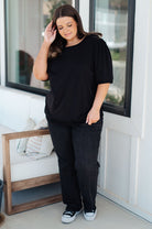 Evidently Different Puff Sleeve Top (Online Exclusive) - Uptown Boutique Ramona