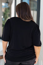 Evidently Different Puff Sleeve Top (Online Exclusive) - Uptown Boutique Ramona