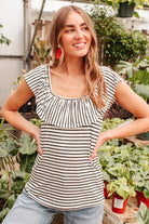 Extra Time Striped Top (Online Exclusive) - Uptown Boutique Ramona