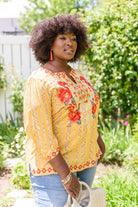 Freehand Art Shirt (Online Exclusive) - Uptown Boutique Ramona