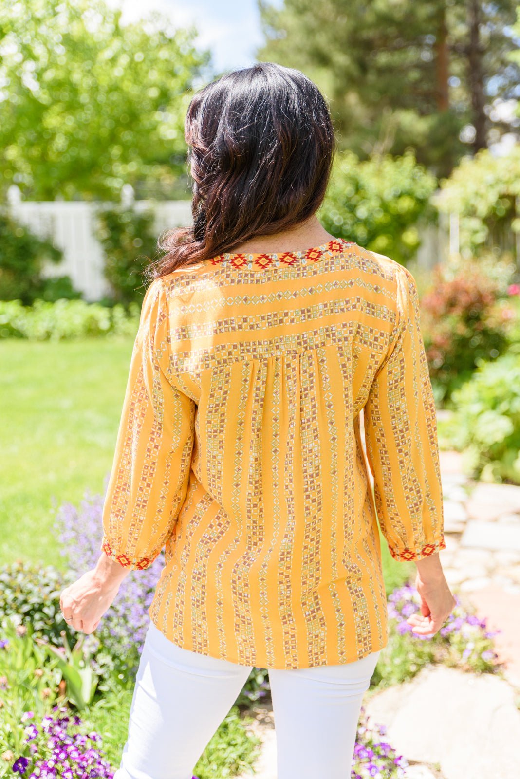 Freehand Art Shirt (Online Exclusive) - Uptown Boutique Ramona