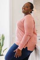 Fun Beginnings Raglan Top In Dusty Mauve (Online Exclusive) - Uptown Boutique Ramona