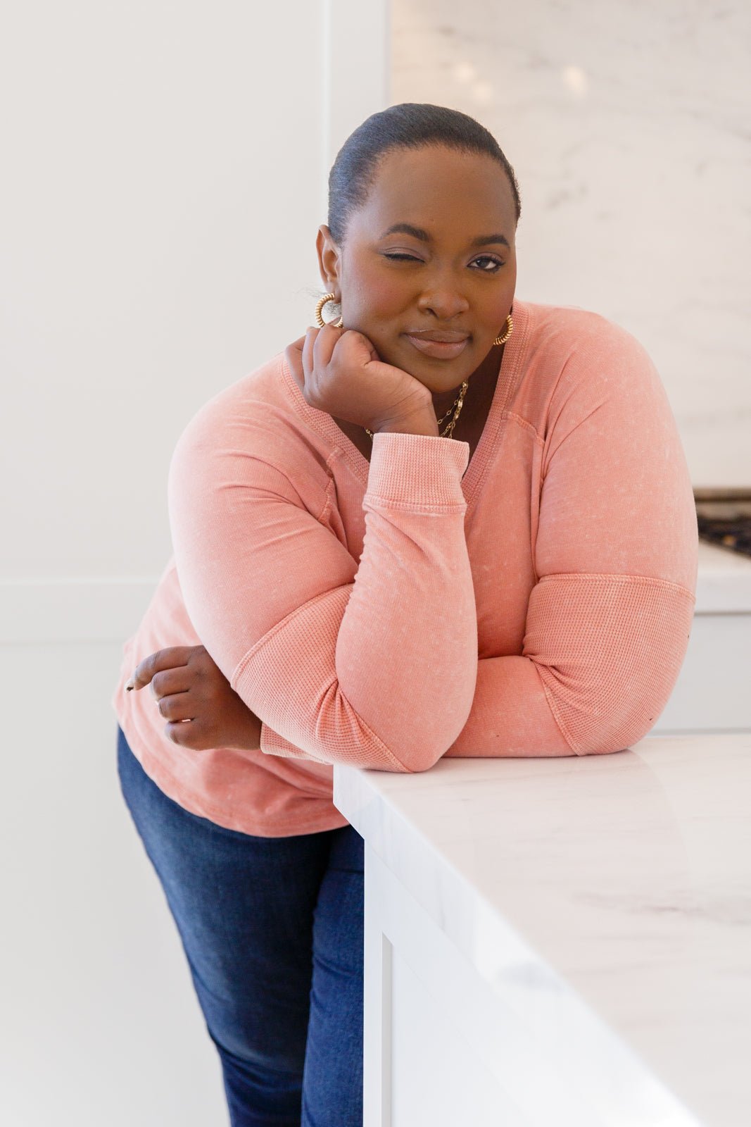 Fun Beginnings Raglan Top In Dusty Mauve (Online Exclusive) - Uptown Boutique Ramona