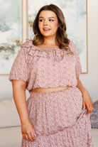 Golden Hour Top in Rose (Online Exclusive) - Uptown Boutique Ramona