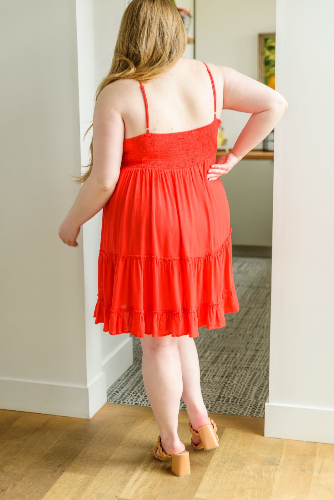 Got The Glow Dress In Red (Online Exclusive) - Uptown Boutique Ramona