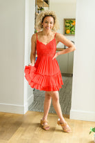 Got The Glow Dress In Red (Online Exclusive) - Uptown Boutique Ramona