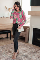 Group Chat Floral Top (Online Exclusive) - Uptown Boutique Ramona