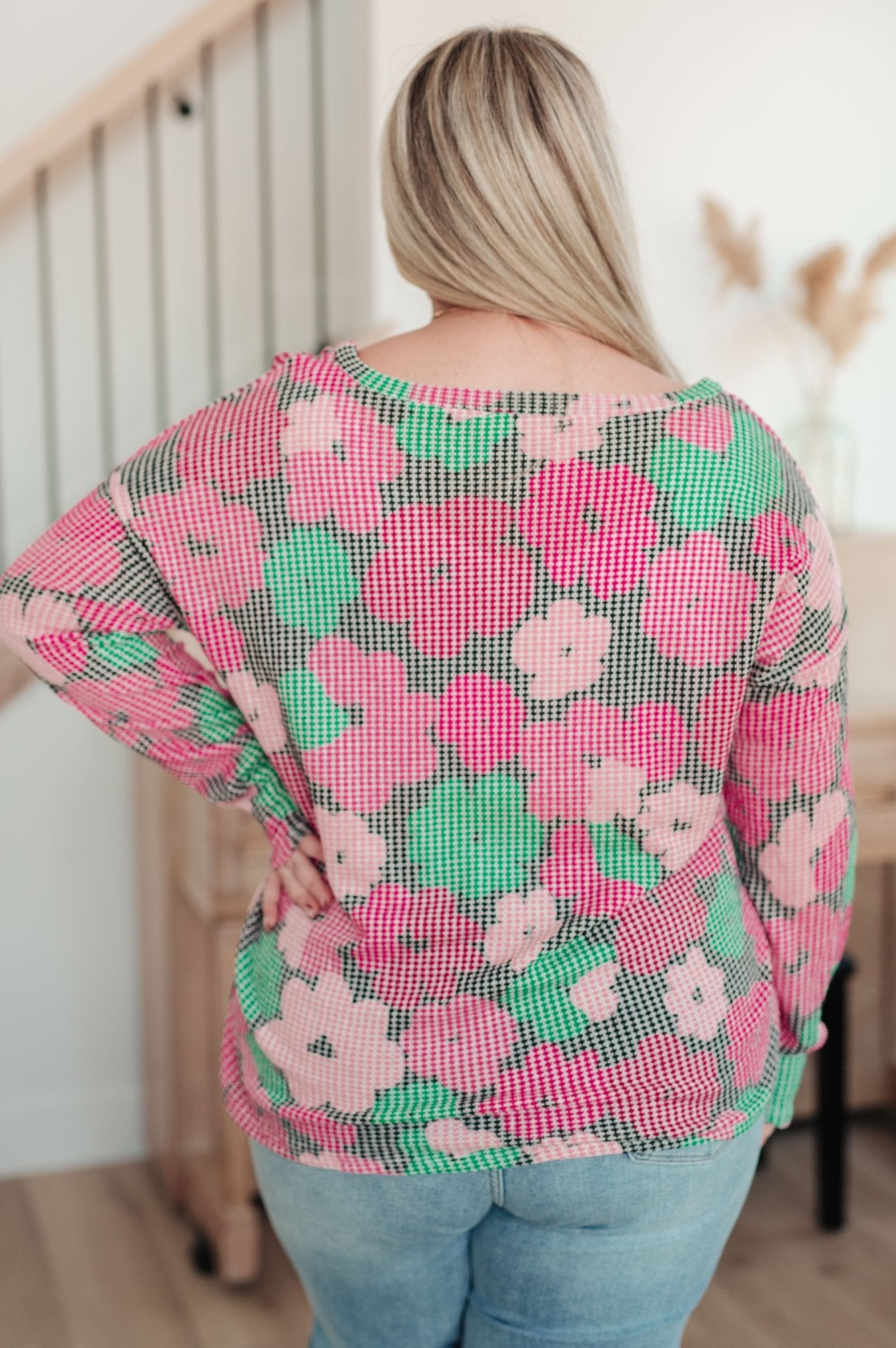 Group Chat Floral Top (Online Exclusive) - Uptown Boutique Ramona