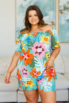 Hawaii's Finest Floral Top (Online Exclusive) - Uptown Boutique Ramona